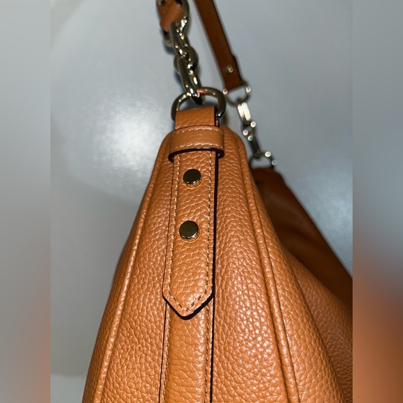 Kate spade, cross grain leather tan brown shoulder bag. No crossbody strap. - Picture 9 of 16